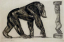 Vente par "Christie's Paris" du 16/05/2007 - Chimpanzé à la statue Baoulé. 1912. (lot n°268)
